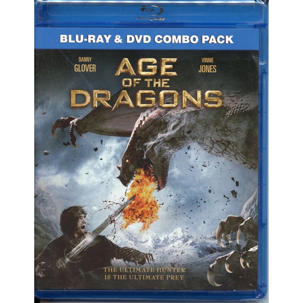 Age‎ of the Dragons Blu-ray DVD Combo Pack Fantasy Danny Glover Vinnie Jones NEW